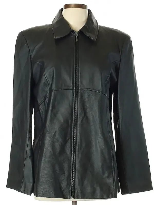 Jacqueline_Ferrar_Leather_Jacket Jacqueline Ferrar Leather Jacket - Image 1