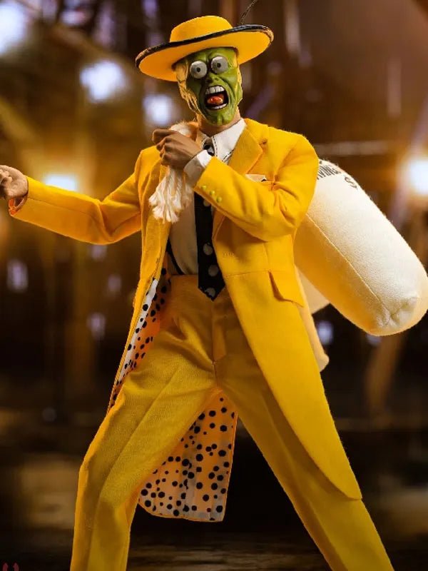 Jim-Carrey-The-Mask-Yellow-Costume-Suit-1 Jim Carrey The Mask Costume Suit - Image 1