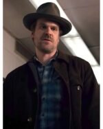 Jim Hopper Stranger Things Brown Jacket