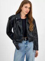 Jou-Jou-Juniors-Faux-Leather-Belted-Jacket