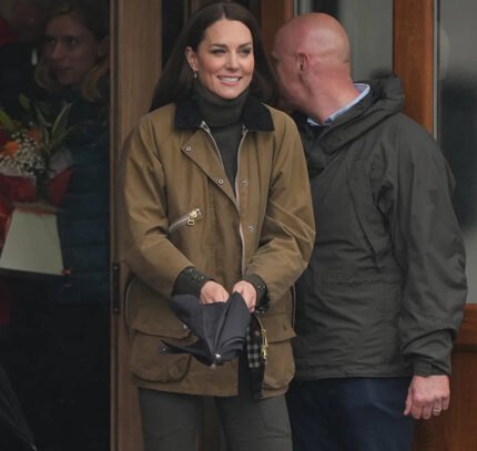 Kate Middleton Barbour Waxed Jacket Buy