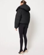 Khy-Black-Puffer-Jacket-Back
