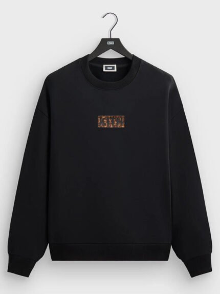 Kith-Classic-Logo-Leopard-Applique-Nelson-Crewneck