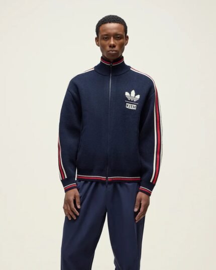 Kith-For-Adidas-Football-Knit-Full-Zip-Blue-Jacket