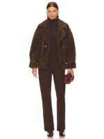 LAMARQUE-Badu-Faux-Shearling-Jacket-In-Brown