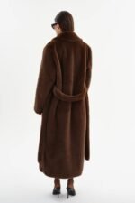 LAMARQUE-Darelle-Faux-Fur-Maxi-Coat-Back