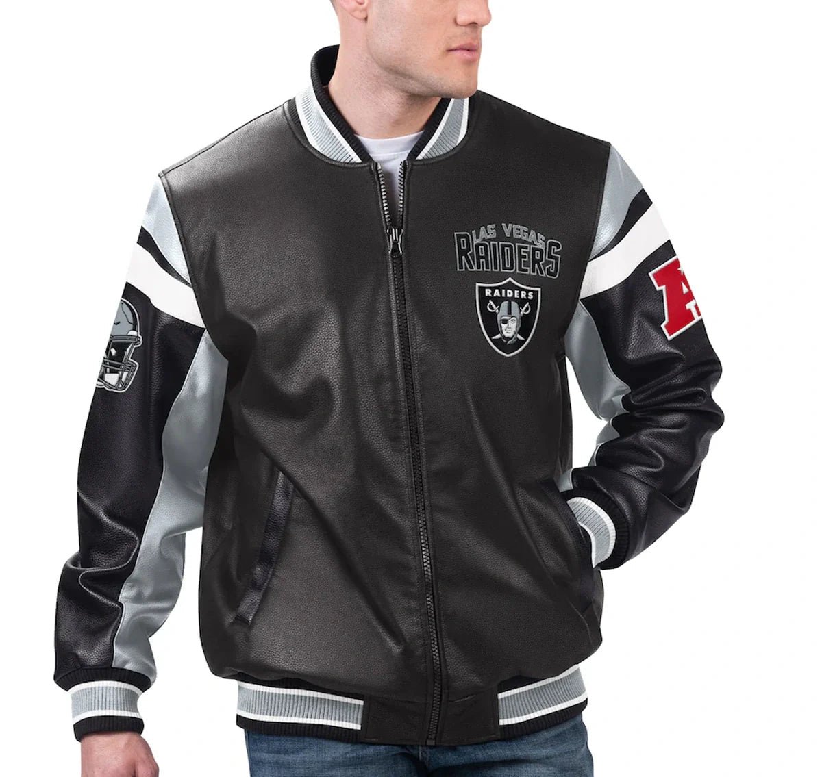 Las_Vegas_Raiders_Leather_Jacket_97f081f6-8834-4318-b932-58379d09e1a7 Las Vegas Raiders Leather Jacket - Image 1