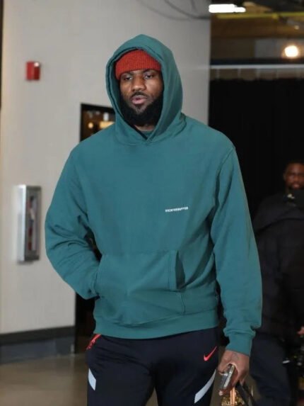 LeBron James Uninterrupted Green Hoodie For Sale