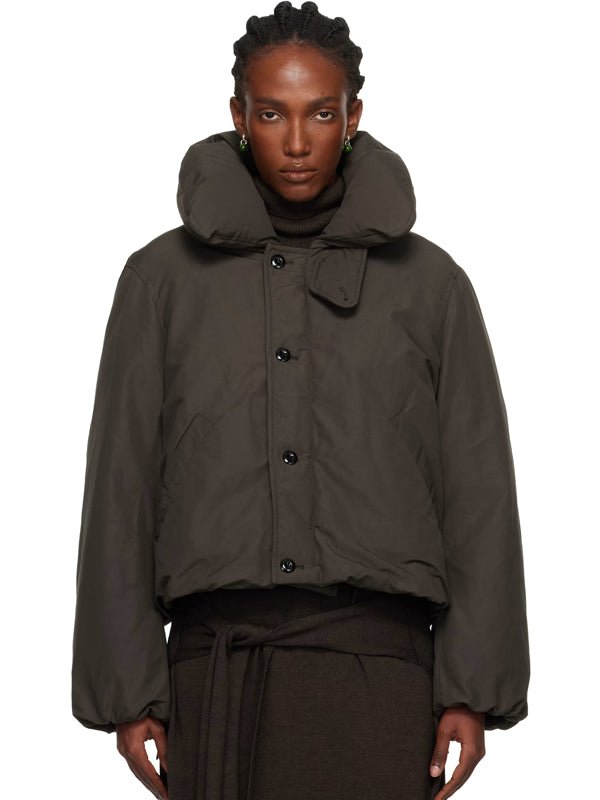 Lemaire-Brown-Short-Puffer-Blouson-Down-Jacket Lemaire-Brown-Short-Puffer-Blouson-Down-Jacket