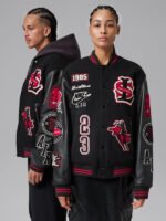 Levis-x-Jordan-2026-Wool-Leather-Black-Varsity-Jacket