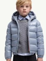 Light Blue Moncler Jacket - Image 2