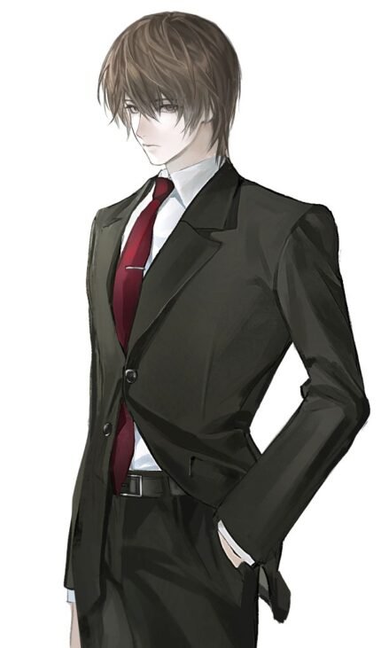 Light Yagami Black Suit