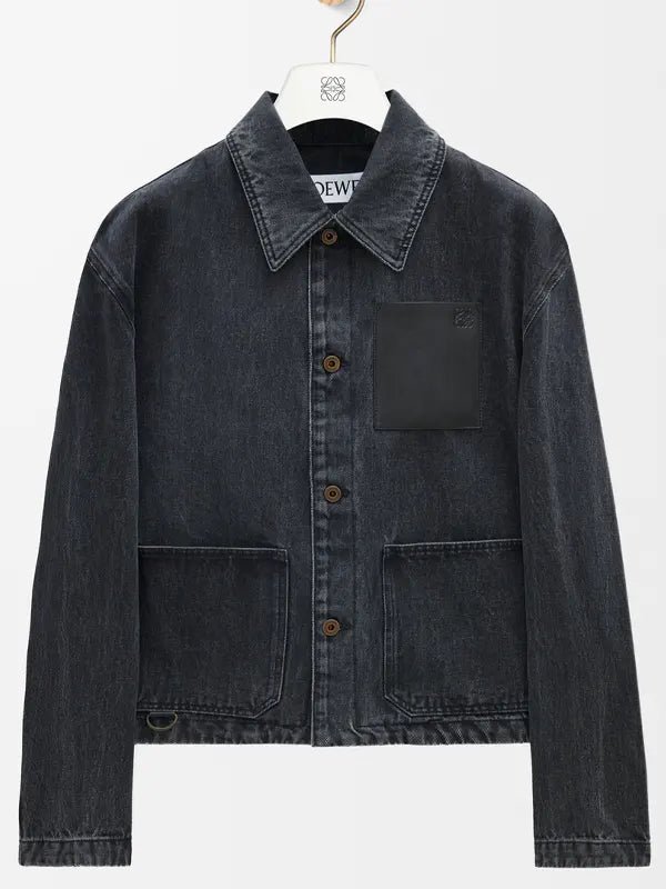 Loewe_Jacket_Denim_Black Loewe Jacket Denim Black - Image 1