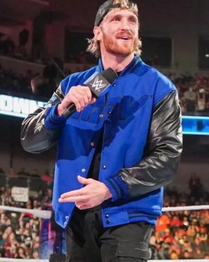 Logan_Paul_Blue_And_Black_Bomber_Jacket_For_Men