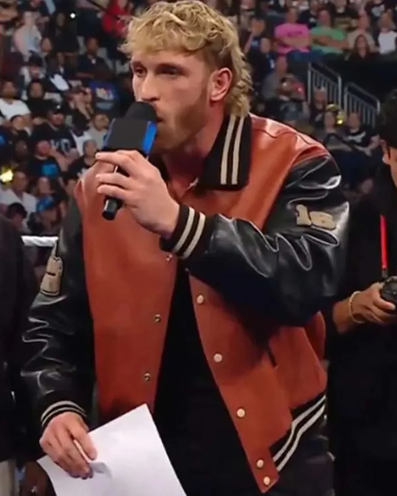 Logan_Paul_SmackDown_Brown_Bomber_Jacket Logan_Paul_SmackDown_Brown_Bomber_Jacket
