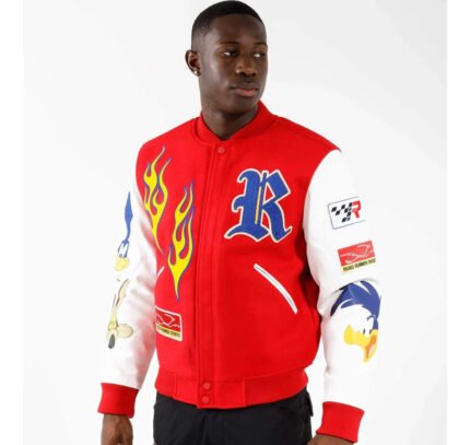Looney_Tunes_Red_Varsity_Jacket