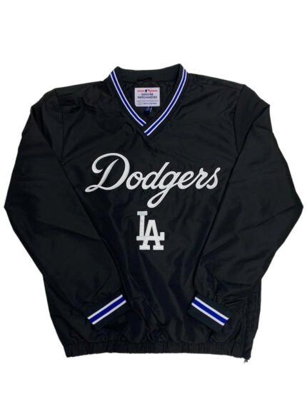 Los-Angeles-Dodgers-Genuine-Merchandise-Mlb-Windbreaker-Mens-Jackets-Black