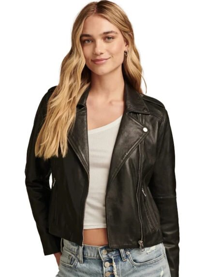 Lucky Brand Lamb Leather Jacket