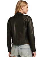 Lucky Brand Lamb Leather Jacket Back
