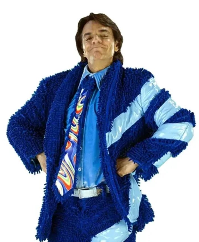Ludovico-P.-Luche-Blue-Faux-Far-Jacket_f9de56de-c482-45fa-973f-ebd591210097 Ludovico P. Luche Blue Faux Far Jacket - Image 1
