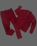 Maroon-Mens-Tracksuit-Set-Rebel