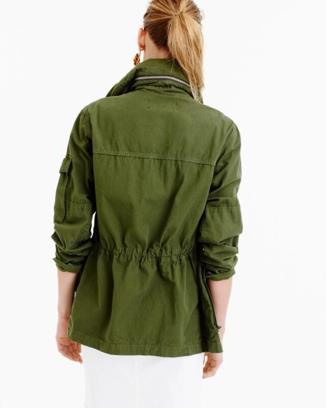 Meghan-Markle-J-Crew-Green-Jacket