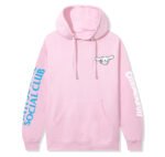 Anti Social Social Club Hoodie Pink - Image 8