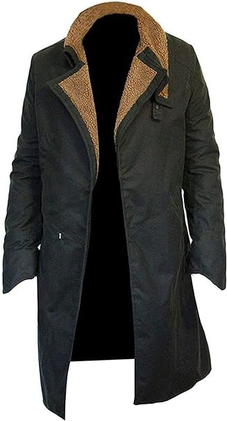 Men's Blade Long Fur Runner Shearling Long Coat Zing Apparel