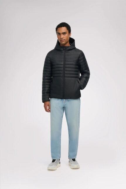 Men’s lightweight packable puffer jacket