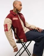 Mens-Abercrombie-San-Francisco-49ers-Varsity-Bomber-Jacket