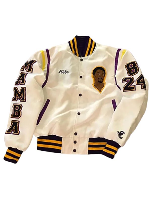 Mens-Mamba-White-Varsity-Jacket Mens-Mamba-White-Varsity-Jacket