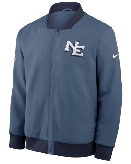 Mens-Nike-Storm-Blue-New-England-Patriots-2025-Rivalries-Collection-Sideline-Full-Zip-Bomber-Jacket