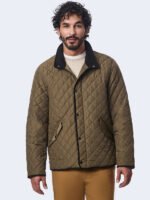 Mens-Olive-Harbor-Quilted-Jacket
