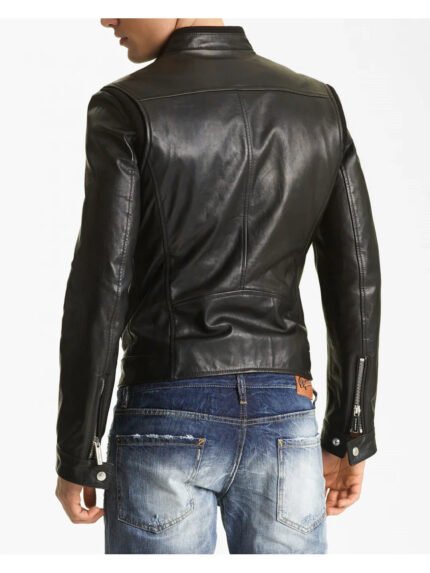 Mens-Slim-Fit-Leather-Motorcycle-Jacket-Back