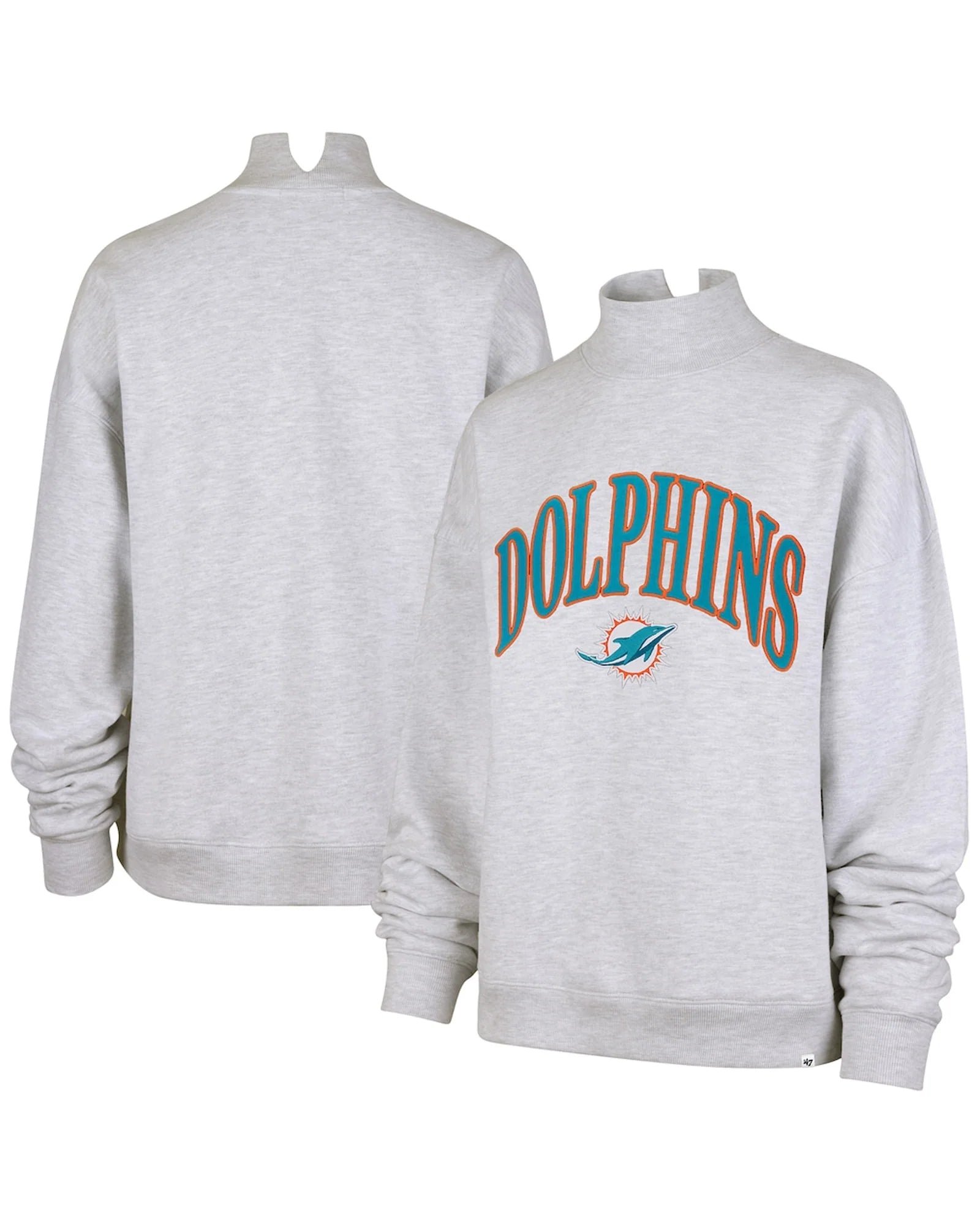 Miami_Dolphins_Mock_Neck_Sweatshirt Miami Dolphins Mock Neck Sweatshirt