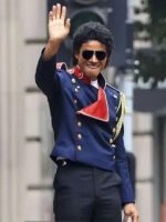 Michael Jaafar Jackson Blue Jacket - Image 2
