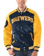 Milwaukee-Brewers-Scout-Varsity-Satin-Gold-Jacket