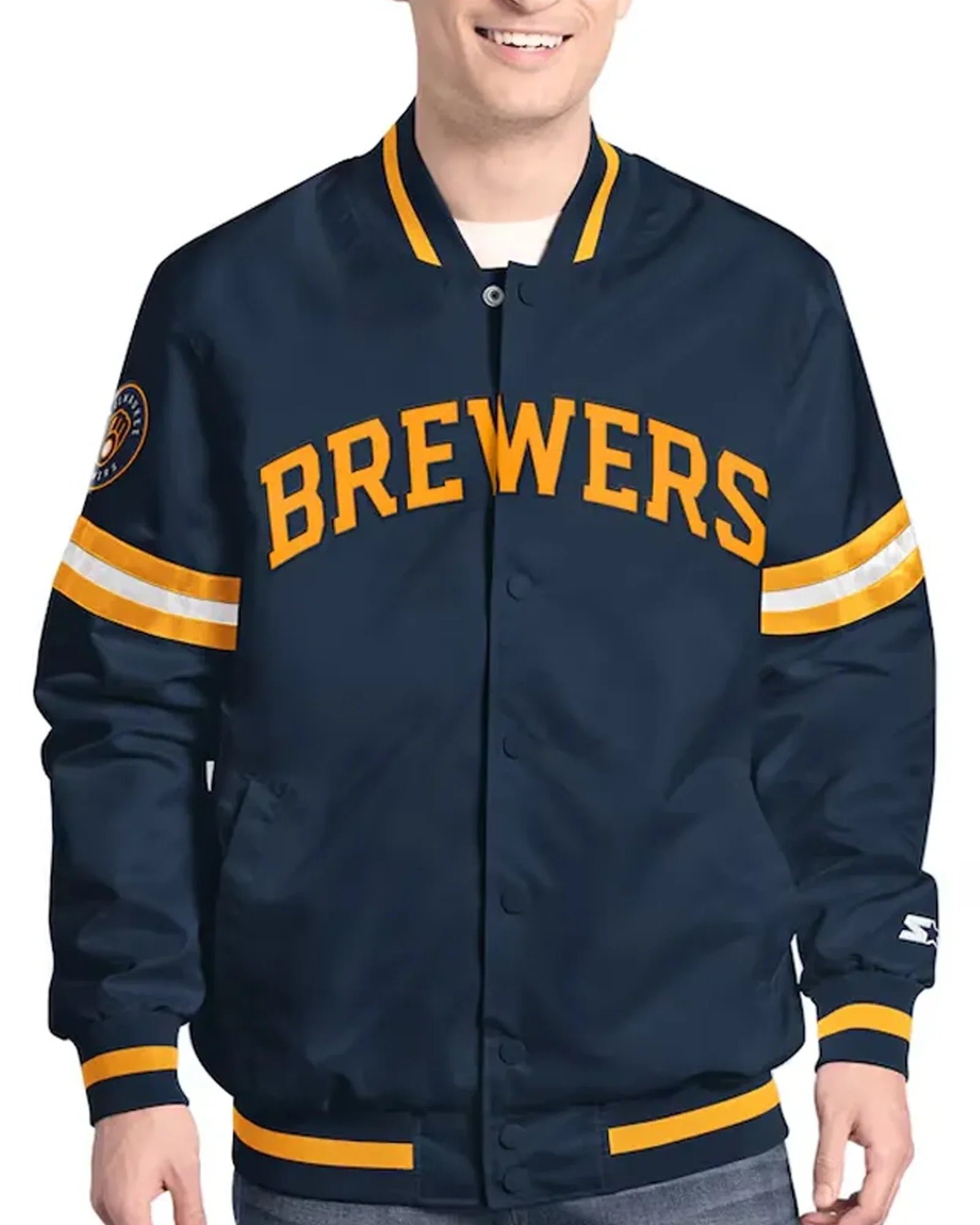 Milwaukee-Brewers-Scout-Varsity-Satin-Jacket-1 Milwaukee-Brewers-Scout-Varsity-Satin-Jacket