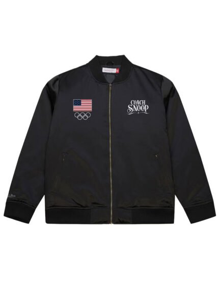 Mitchell-And-Ness-Coach-Snoop-Satin-Bomber-Jacket