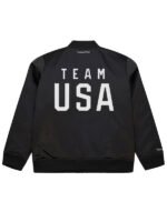 Mitchell-And-Ness-Team-USA-Coach-Snoop-Satin-Bomber-Jacket