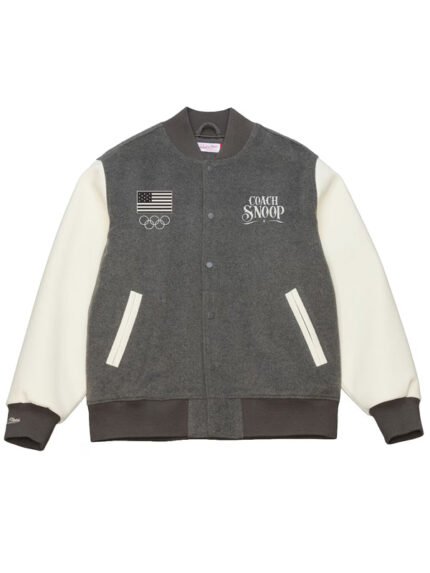 Mitchell-And-Ness-Team-USA-Coach-Snoop-Varsity-Jacket