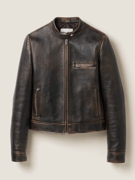 Miu Miu Leather Jacket