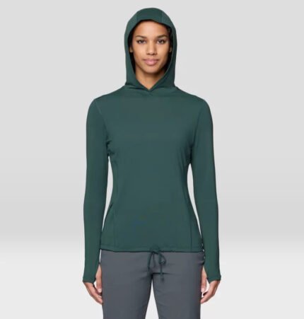 Mountain-Hardwear-Crater-Lake-Hoodie-Green