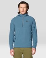 Mountain-Hardwear-Summit-Grid-Hoodie-Blue