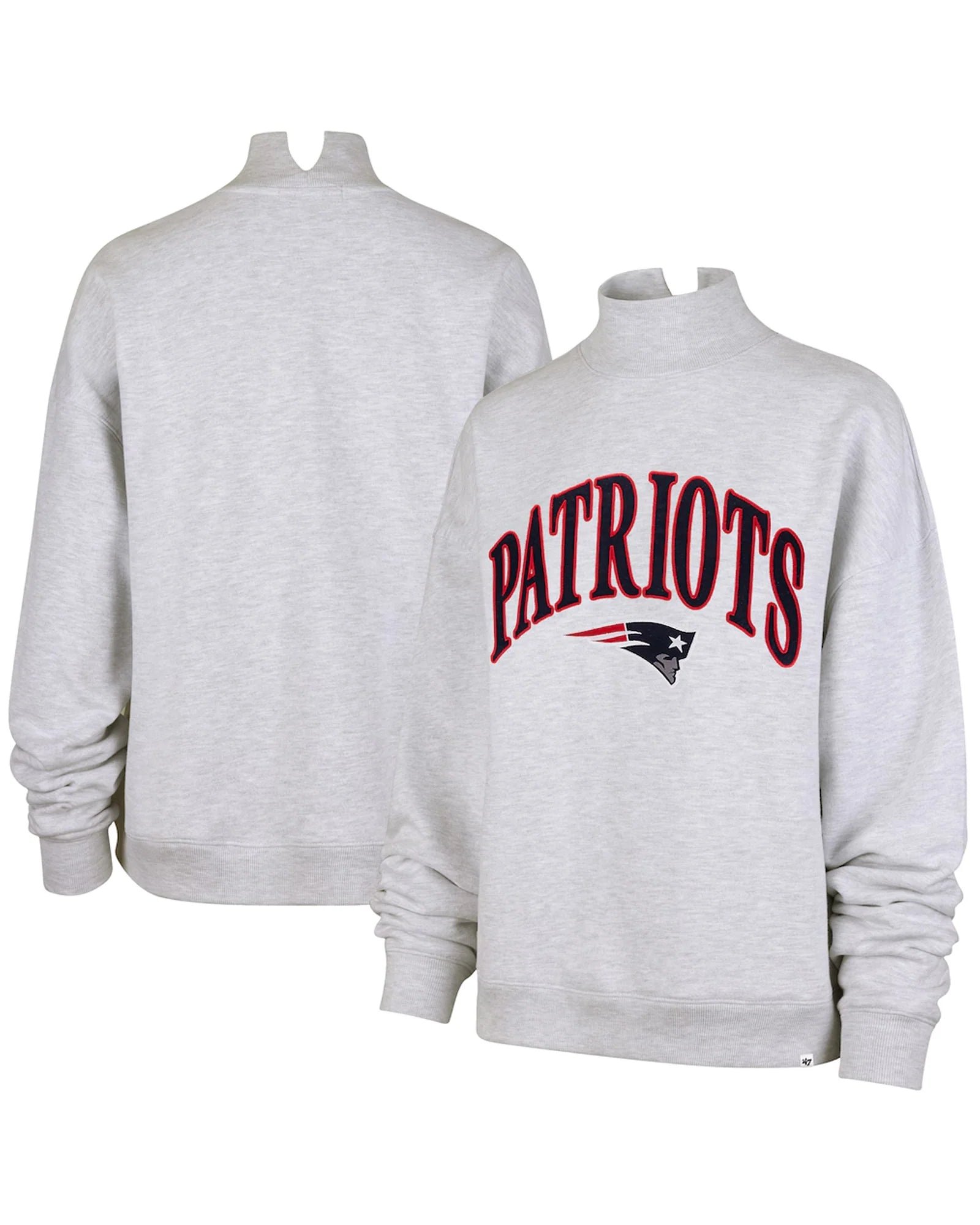 New_England_Patriots_Mockneck_Sweatshirt New England Patriots Mockneck Sweatshirt