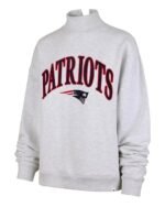 New England Patriots Mockneck Sweatshirt