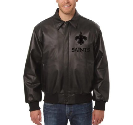 New_Orleans_Saints_Leather_Jacket