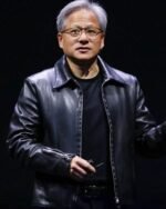 Jensen Huang Leather Jacket