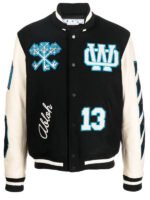 OFF-WHITE-Logo-Patch-Varsity-Jacket-Mens