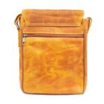 Vintage Leather Crossbody Bag, Green Zing Apparel